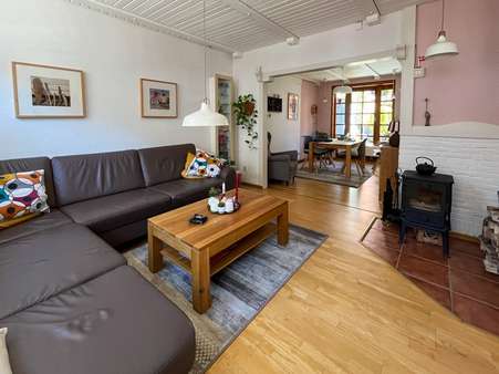 Wohnzimmer - Stadthaus in 25840 Friedrichstadt mit 84m² kaufen