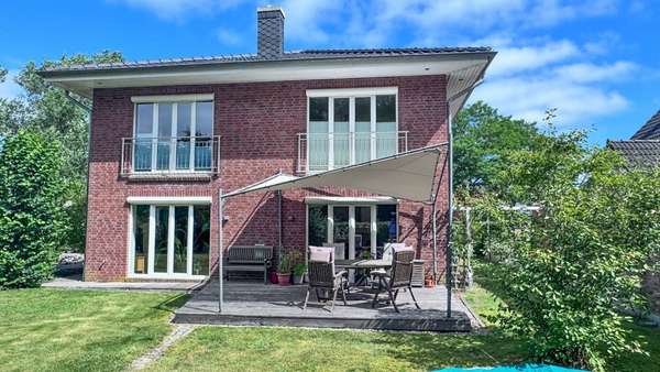 Gartenansicht Gartenansicht - Einfamilienhaus in 24941 Flensburg mit 163m² kaufen