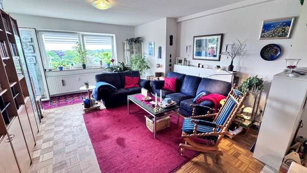 Wohnzimmer- und Esszimmer - Etagenwohnung in 24939 Flensburg mit 55m² kaufen