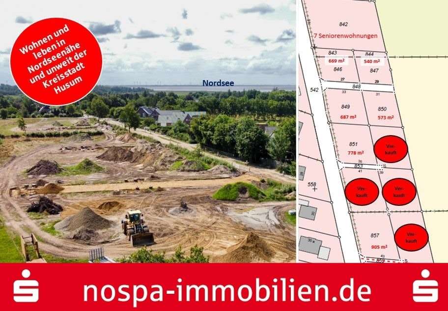 Titelbild - Grundstück in 25856 Wobbenbüll mit 905m² kaufen