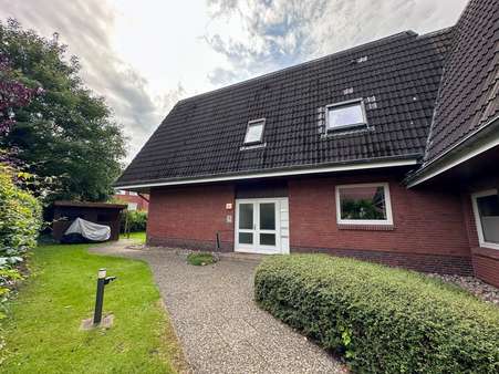 Außenansicht Außenansicht - Dachgeschosswohnung in 25917 Leck mit 78m² kaufen