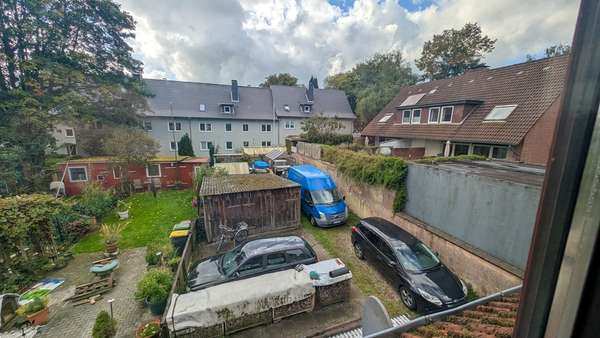 Blick aus dem Dachgeschoss Blick aus dem Dachgeschoss - Reihenendhaus in 24837 Schleswig mit 72m² kaufen