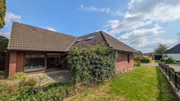 Gartenansicht Gartenansicht - Einfamilienhaus in 24837 Schleswig mit 155m² kaufen