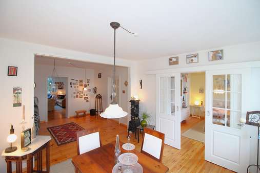Wohnzimmer Wohnzimmer - Doppelhaushälfte in 24837 Schleswig mit 131m² kaufen