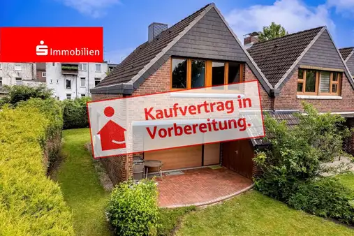 Solides Endreihenhaus mit Vollkeller und eigener Garage!                                                  