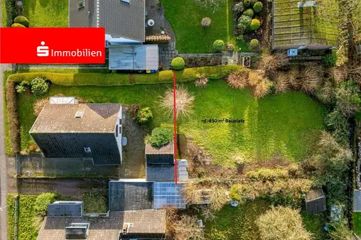 Baugrundstück für Einfamilienhausbebauung in ruhiger und zentraler Wohnlage von Barmstedt