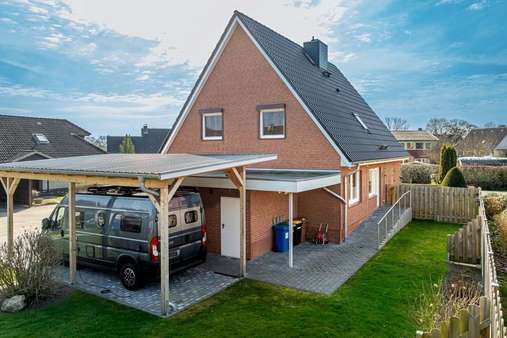 Rückansicht Rückansicht - Einfamilienhaus in 25337 Seeth-Ekholt mit 154m² kaufen