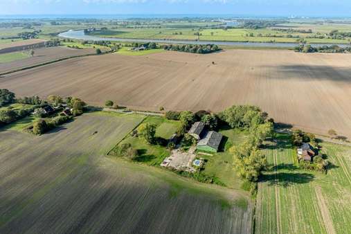 Weitsicht Weitsicht - Resthof in 25376 Borsfleth mit 160m² kaufen