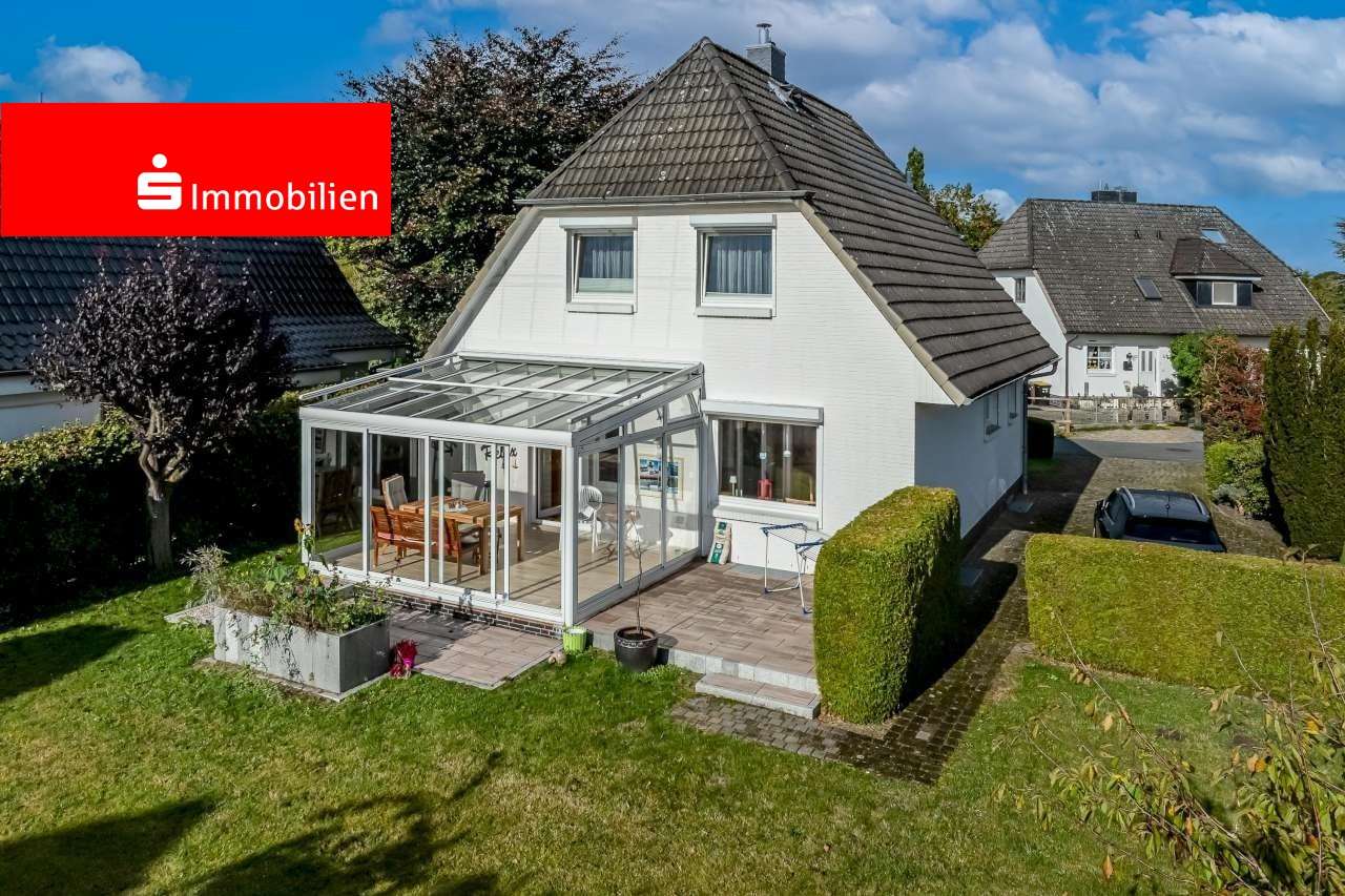 Rückansicht Rückansicht - Einfamilienhaus in 25337 Kölln-Reisiek mit 115m² kaufen