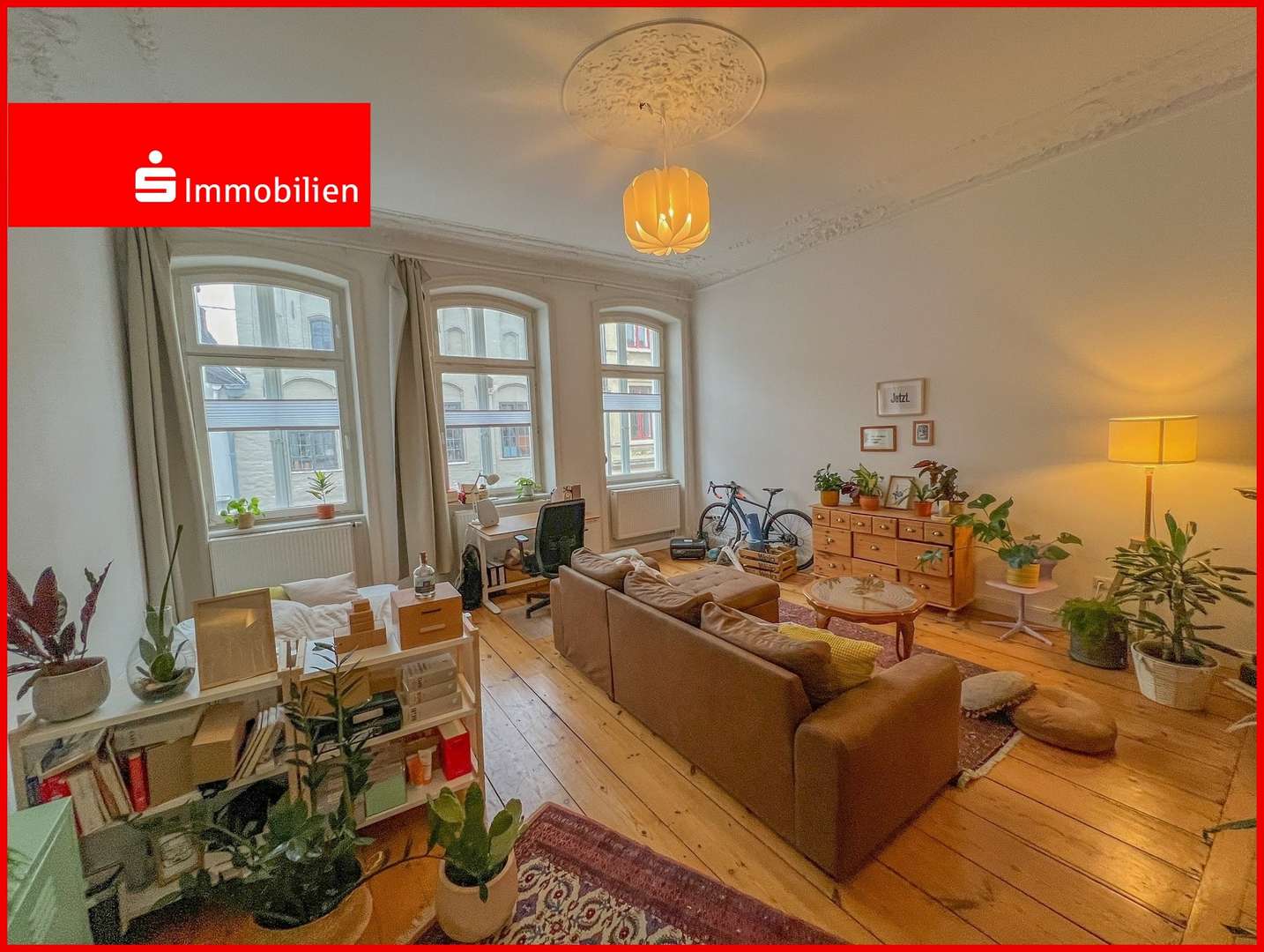 Ein Wohnzimmer zum Verlieben. Ein Wohnzimmer zum Verlieben. - Etagenwohnung in 23552 Lübeck mit 142m² kaufen