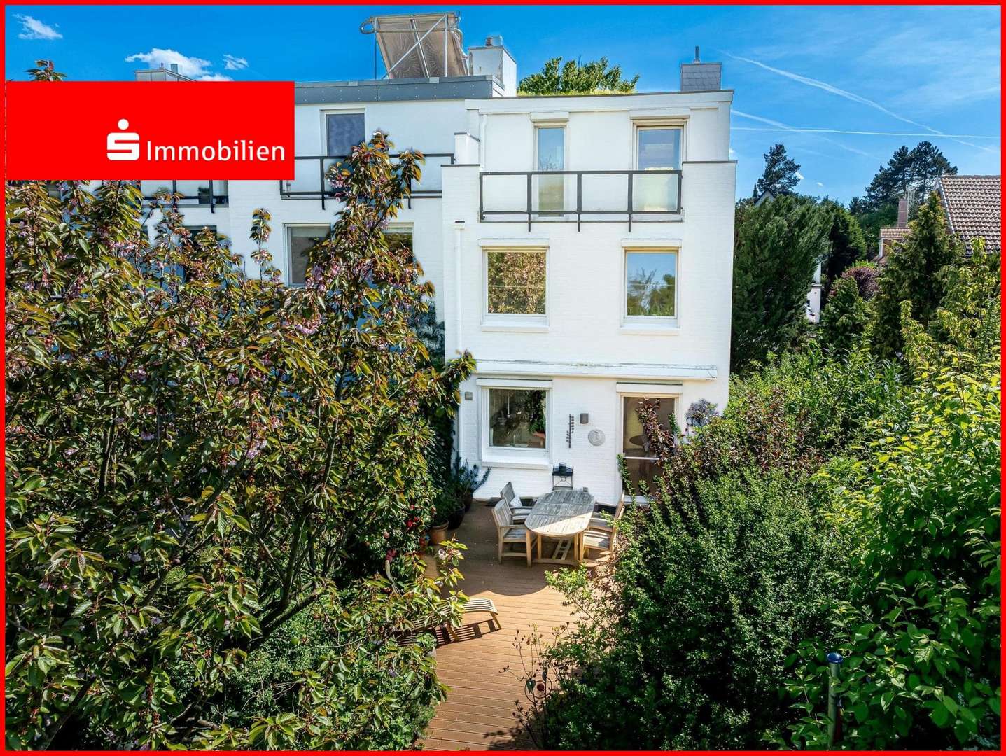 Rueckansicht - Reihenendhaus in 22589 Hamburg mit 162m² kaufen