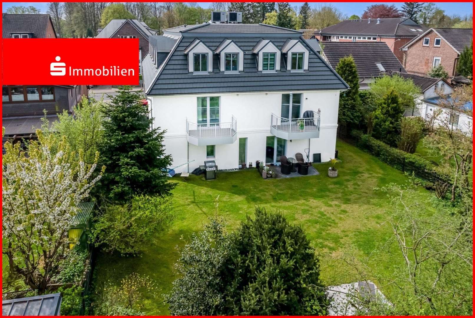 Rückansicht - Etagenwohnung in 25462 Rellingen mit 102m² kaufen