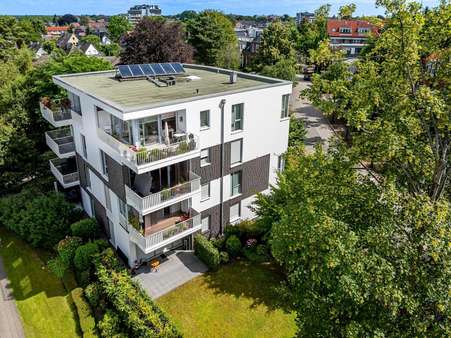 Hausansicht. - Penthouse-Wohnung in 22880 Wedel mit 92m² kaufen