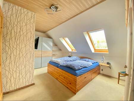 Schlafzimmer OG - Doppelhaushälfte in 25551 Hohenlockstedt mit 162m² kaufen