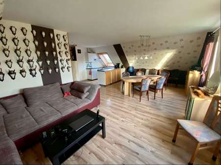 Wohnraum mit Küche OG - Einfamilienhaus in 24616 Sarlhusen mit 200m² kaufen
