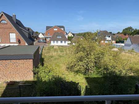 Ausblick Balkon vom Wohnzimmer - Etagenwohnung in 25761 Büsum mit 60m² kaufen