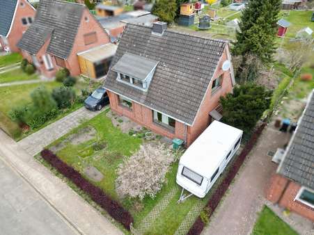 Luftbild - Einfamilienhaus in 25348 Glückstadt mit 92m² kaufen