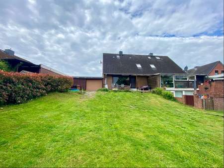 Garten - Doppelhaushälfte in 25569 Krempermoor mit 97m² kaufen