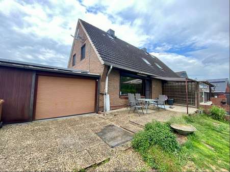Terrasse - Doppelhaushälfte in 25569 Krempermoor mit 97m² kaufen