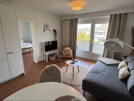 Wohnzimmer - Etagenwohnung in 25761 Büsum mit 38m² kaufen