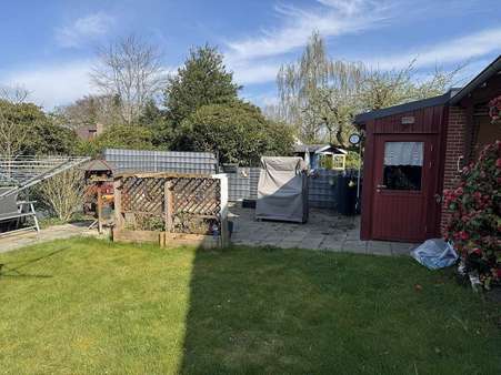 Garten/Terrasse - Einfamilienhaus in 25767 Albersdorf mit 130m² kaufen