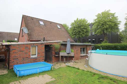 Außen Garten Außen Garten - Einfamilienhaus in 25704 Meldorf mit 90m² kaufen