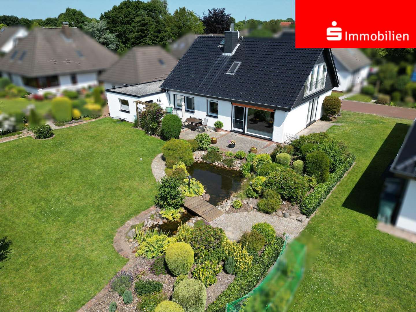 Luftaufnahme - 2 Luftaufnahme - 2 - Einfamilienhaus in 25348 Glückstadt mit 156m² kaufen