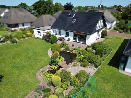 Luftaufnahme - 2 Luftaufnahme - 2 - Einfamilienhaus in 25348 Glückstadt mit 156m² kaufen