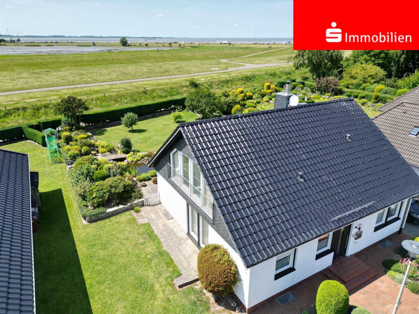Luftaufnahme Luftaufnahme - Einfamilienhaus in 25348 Glückstadt mit 156m² kaufen