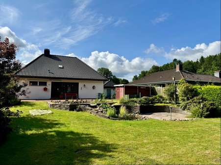 Ansicht der Rückseite Ansicht der Rückseite - Bungalow in 25548 Kellinghusen mit 113m² kaufen