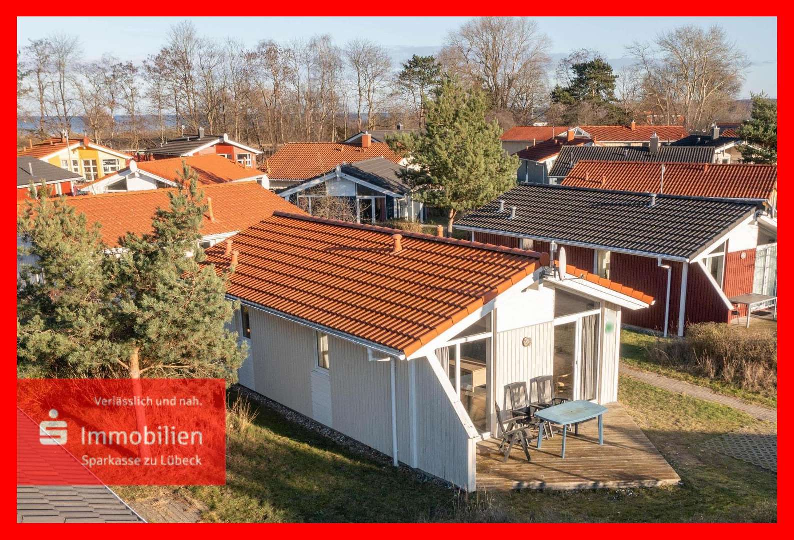 Hausansicht - Ferienhaus in 23570 Lübeck mit 48m² günstig kaufen