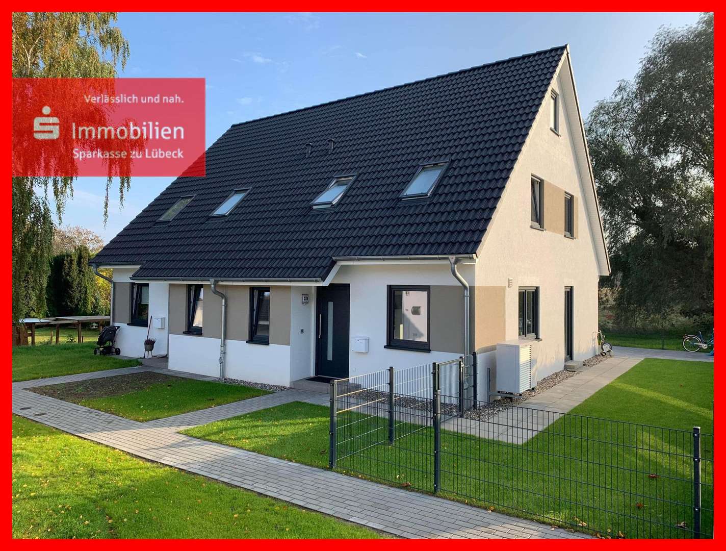 Visualisierung - Doppelhaushälfte in 23617 Stockelsdorf mit 105m² günstig kaufen