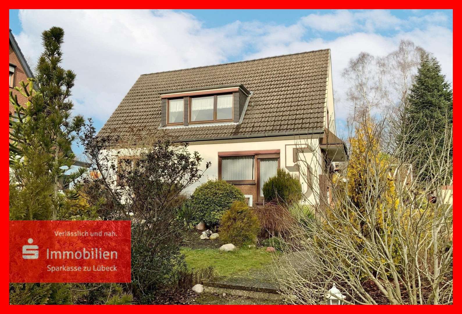Vorderansicht - Einfamilienhaus in 23568 Lübeck mit 122m² günstig kaufen