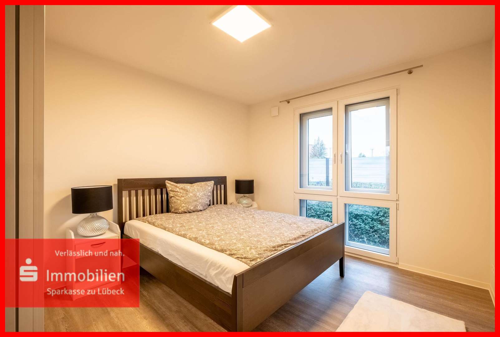 Ausstattungsbeispiel Schlafen - Erdgeschosswohnung in 23843 Bad Oldesloe mit 62m² günstig kaufen