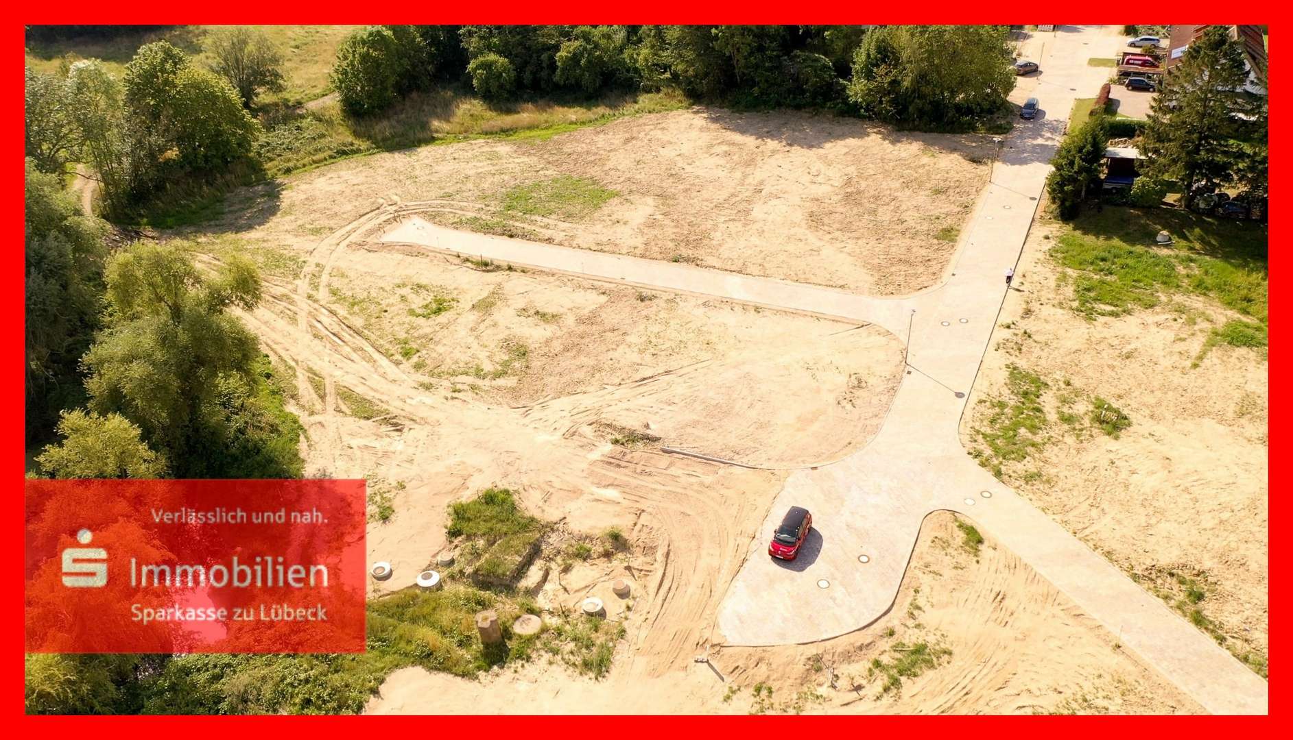 Baugebiet von Oben - Grundstück in 23948 Christinenfeld mit 485m² kaufen