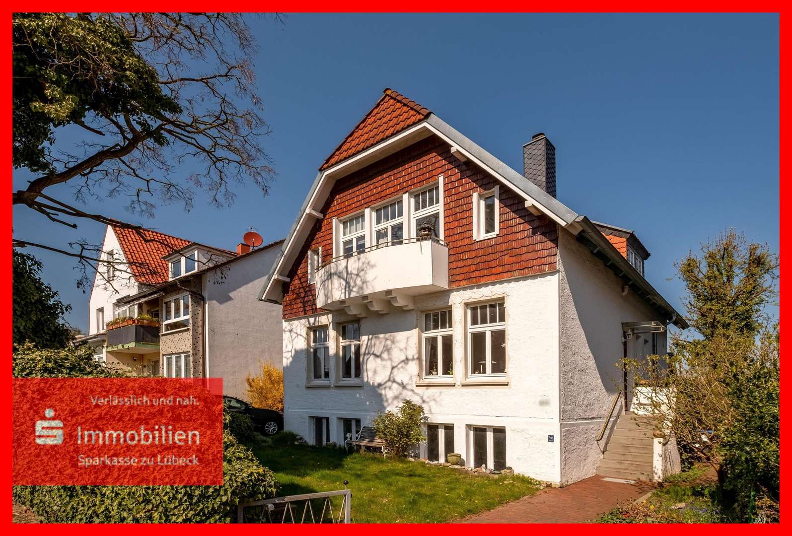 Frontansicht - Villa in 23570 Lübeck mit 130m² günstig kaufen