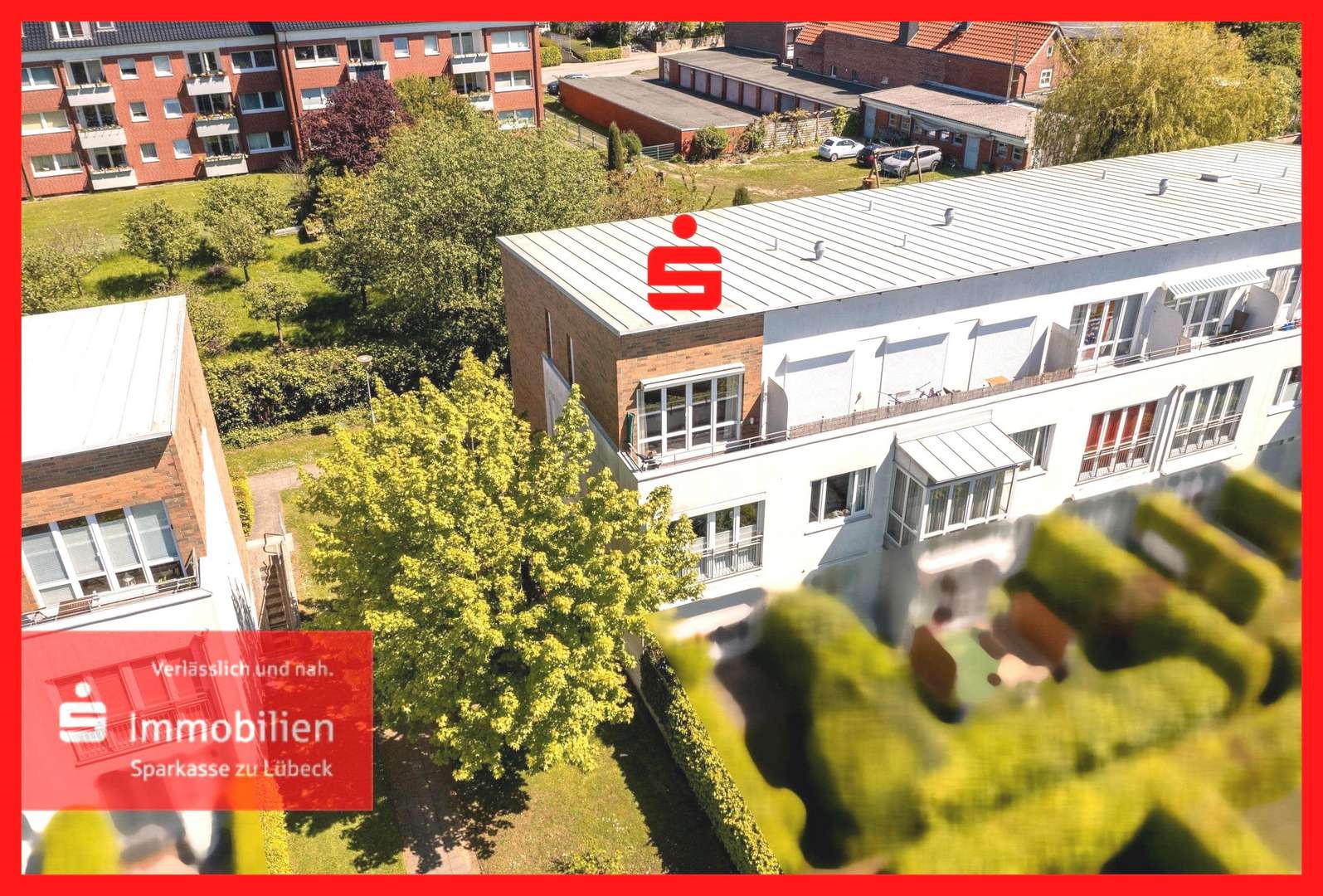 Außenansicht - Dachgeschosswohnung in 23570 Lübeck mit 60m² kaufen
