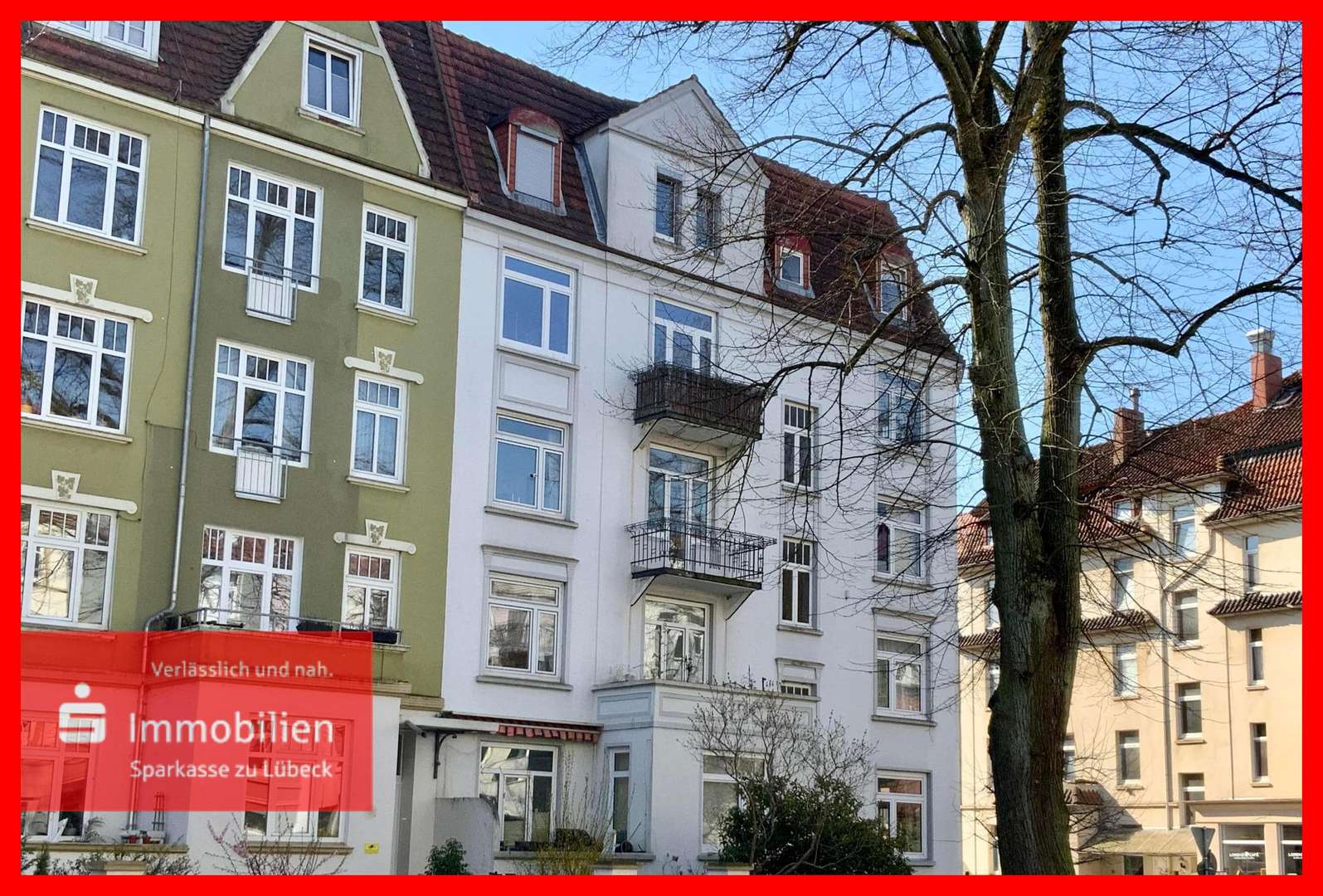 Aussenansicht - Etagenwohnung in 23558 Lübeck mit 96m² günstig kaufen