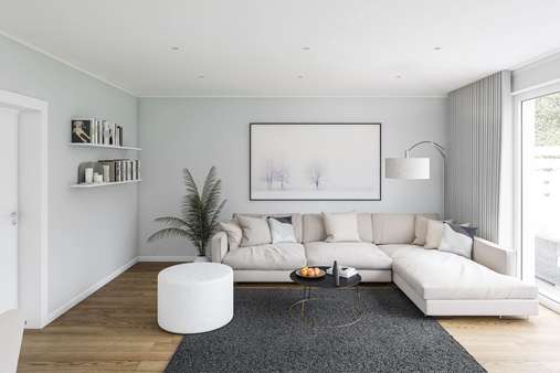 Wohnbereich - Doppelhaushälfte in 23626 Ratekau mit 105m² kaufen