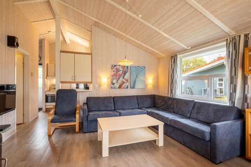 Wohnzimmer - Strandhaus in 23570 Lübeck mit 54m² kaufen