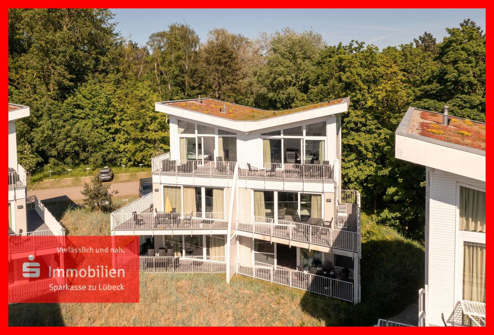 Hausansicht - Penthouse-Wohnung in 23570 Lübeck mit 108m² kaufen