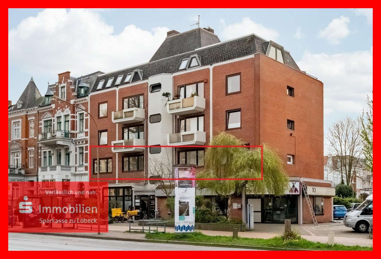 Straßenansicht - Büro in 23564 Lübeck mit 250m² kaufen