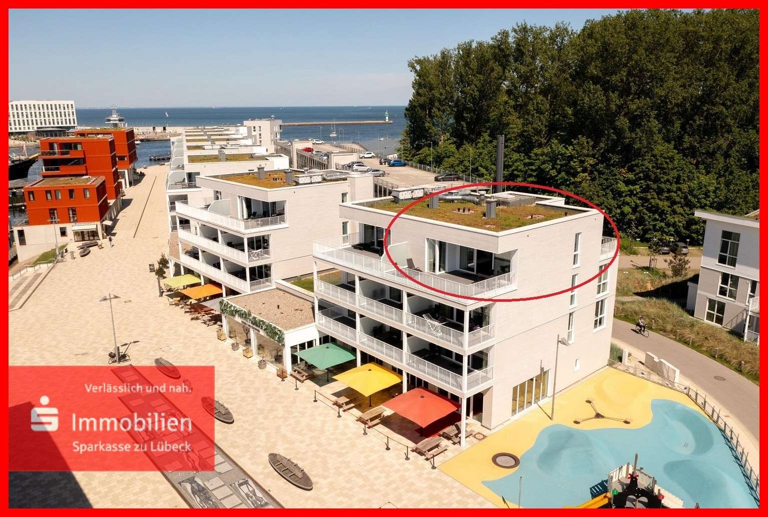 Priwallpromenade 16 - Penthouse-Wohnung in 23570 Lübeck mit 96m² kaufen
