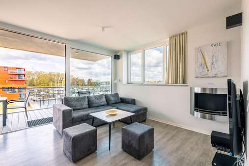 Wohnbereich - Ferienwohnung in 23570 Lübeck mit 86m² kaufen