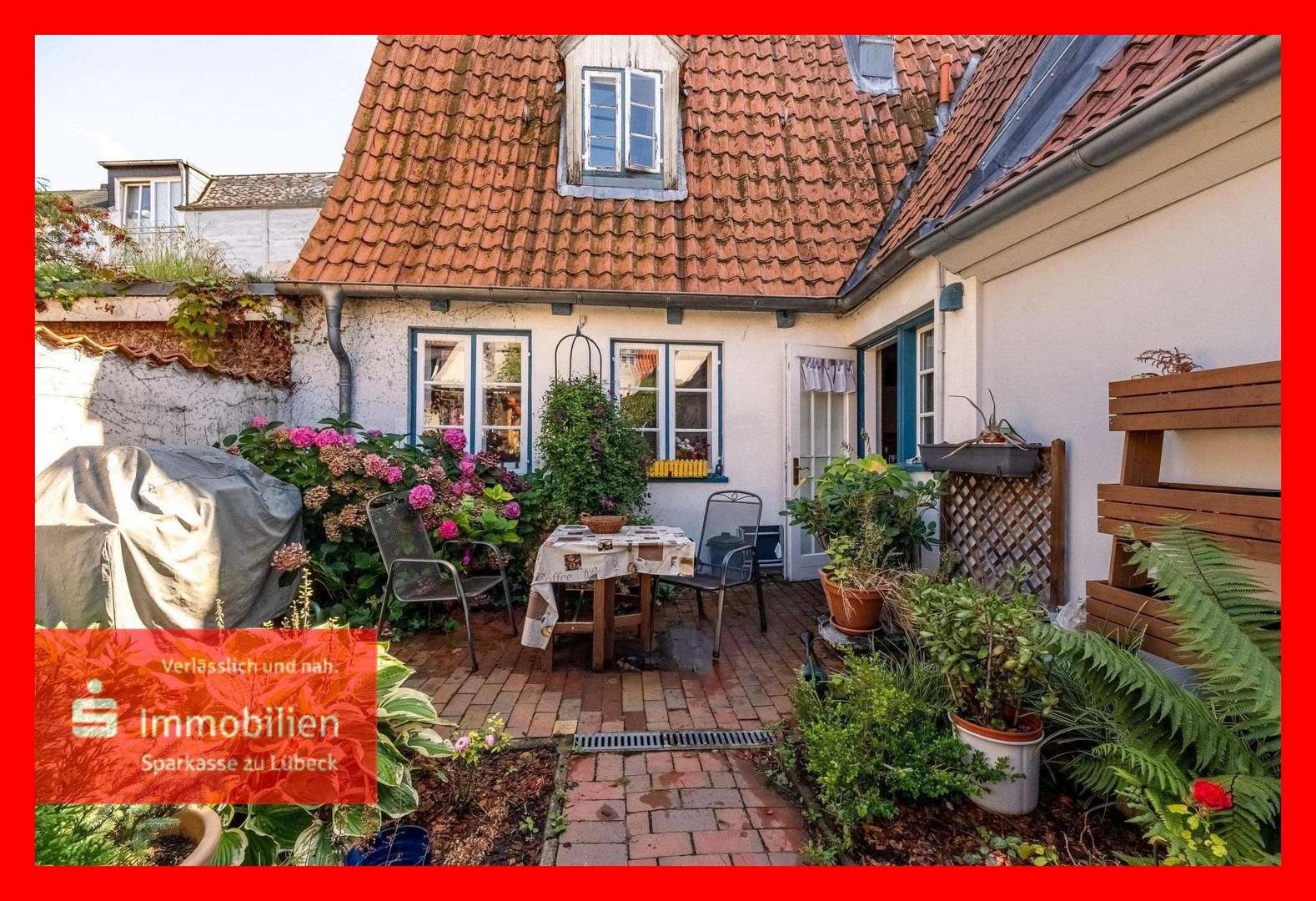 Terrasse - Stadthaus in 23552 Lübeck mit 62m² kaufen