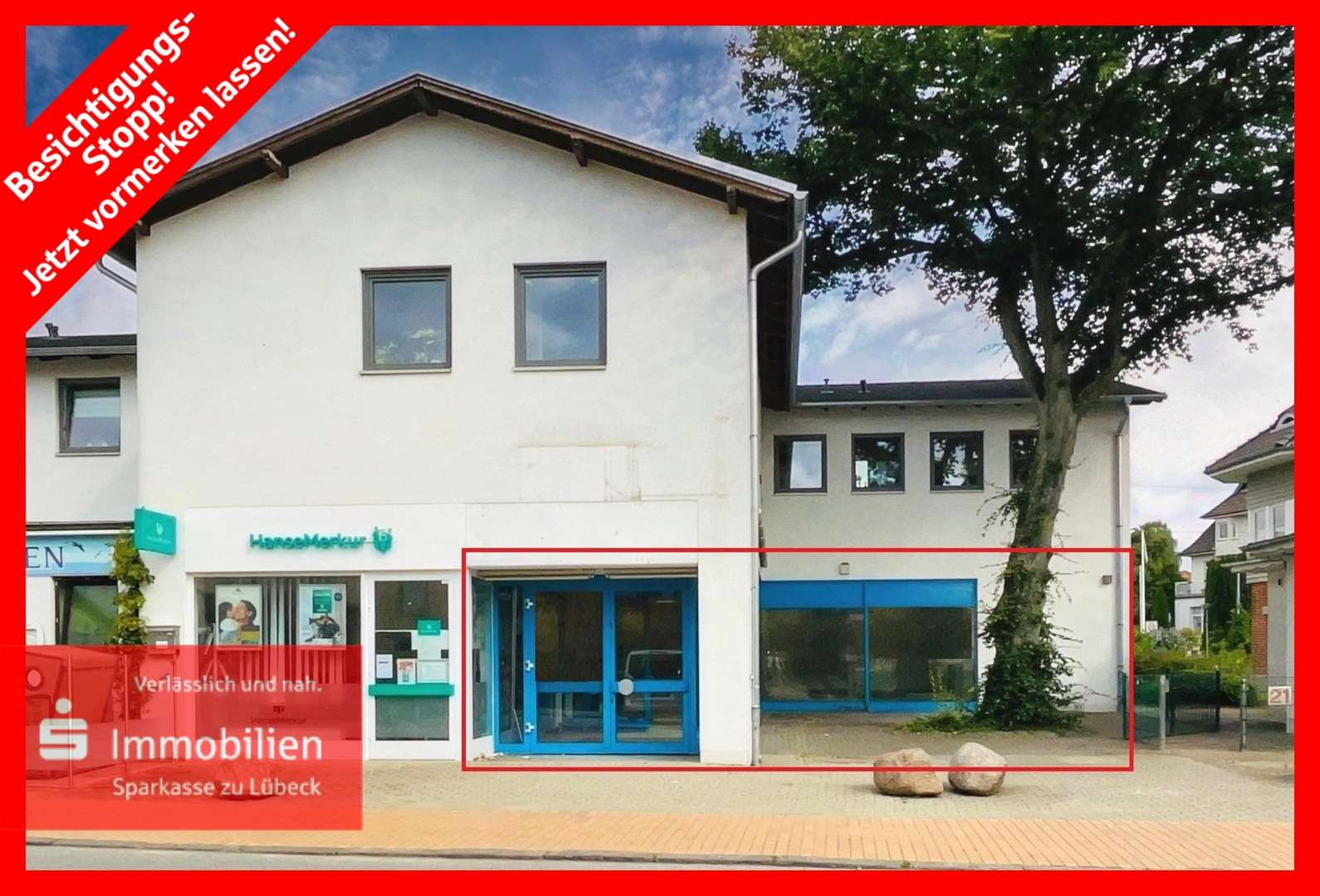 Straßenansicht - Ladenlokal in 23570 Lübeck mit 650m² mieten