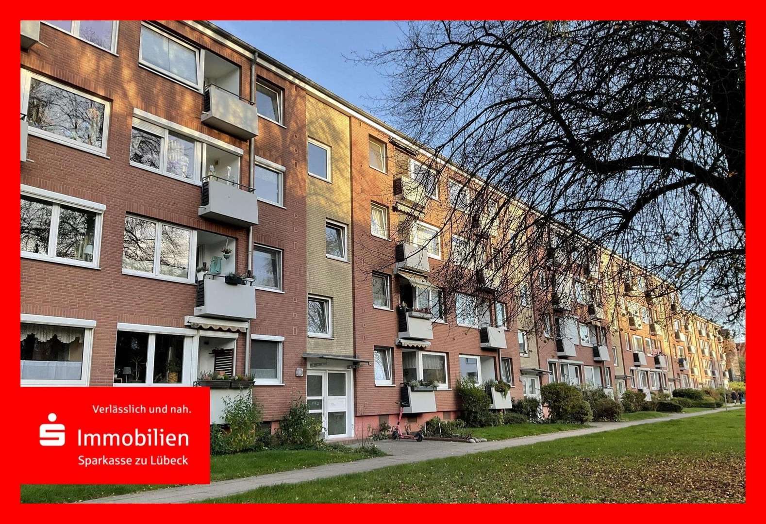 Herzlich Willkommen - Etagenwohnung in 23556 Lübeck mit 64m² kaufen