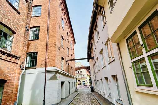 Seitlicher Altstadtcharme - Etagenwohnung in 23552 Lübeck mit 93m² kaufen
