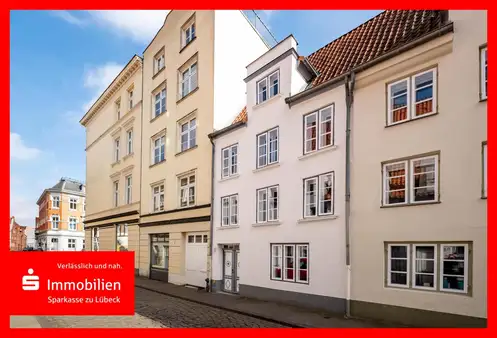 Traumhaftes Altstadthaus mit dem ganz besonderen Flair in der Lübecker Altstadt