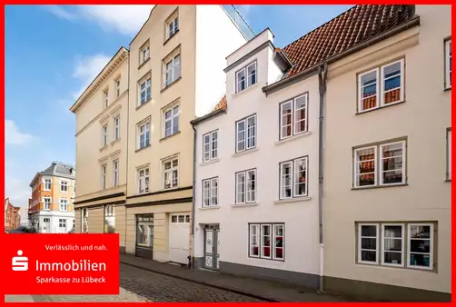 Traumhaftes Altstadthaus mit dem ganz besonderen Flair in der Lübecker Altstadt